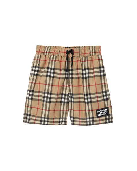 burberry swimming trunks for baby boy|new designer kids boys swimwear.